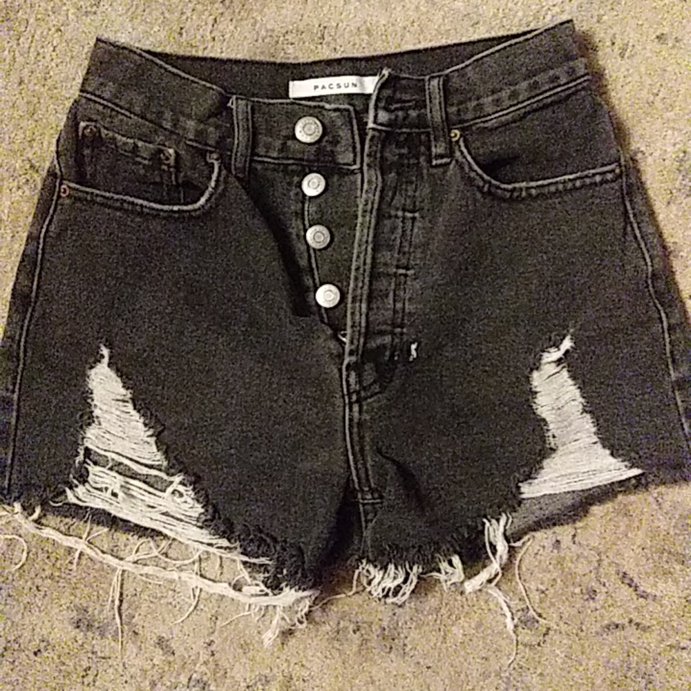 Ultra high rise vintage shorts